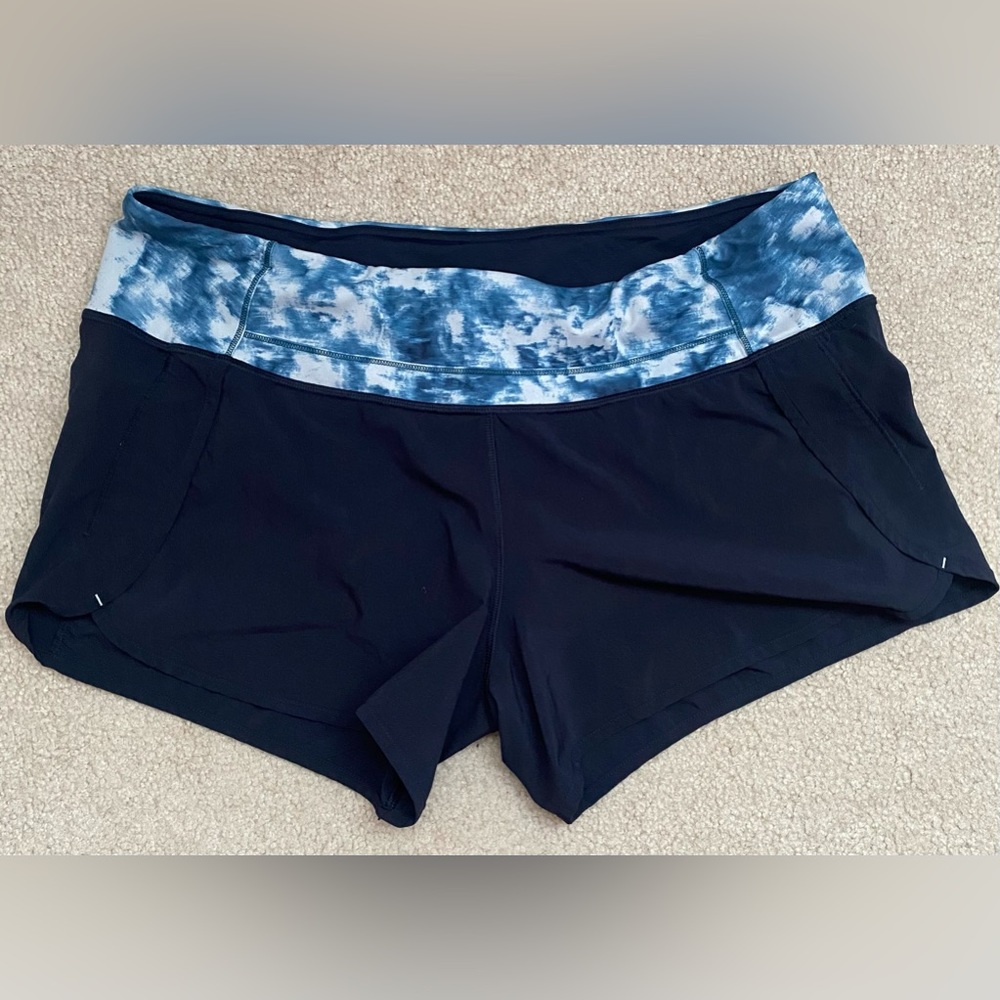 Blue Lululemon Athletica Shorts Size 12